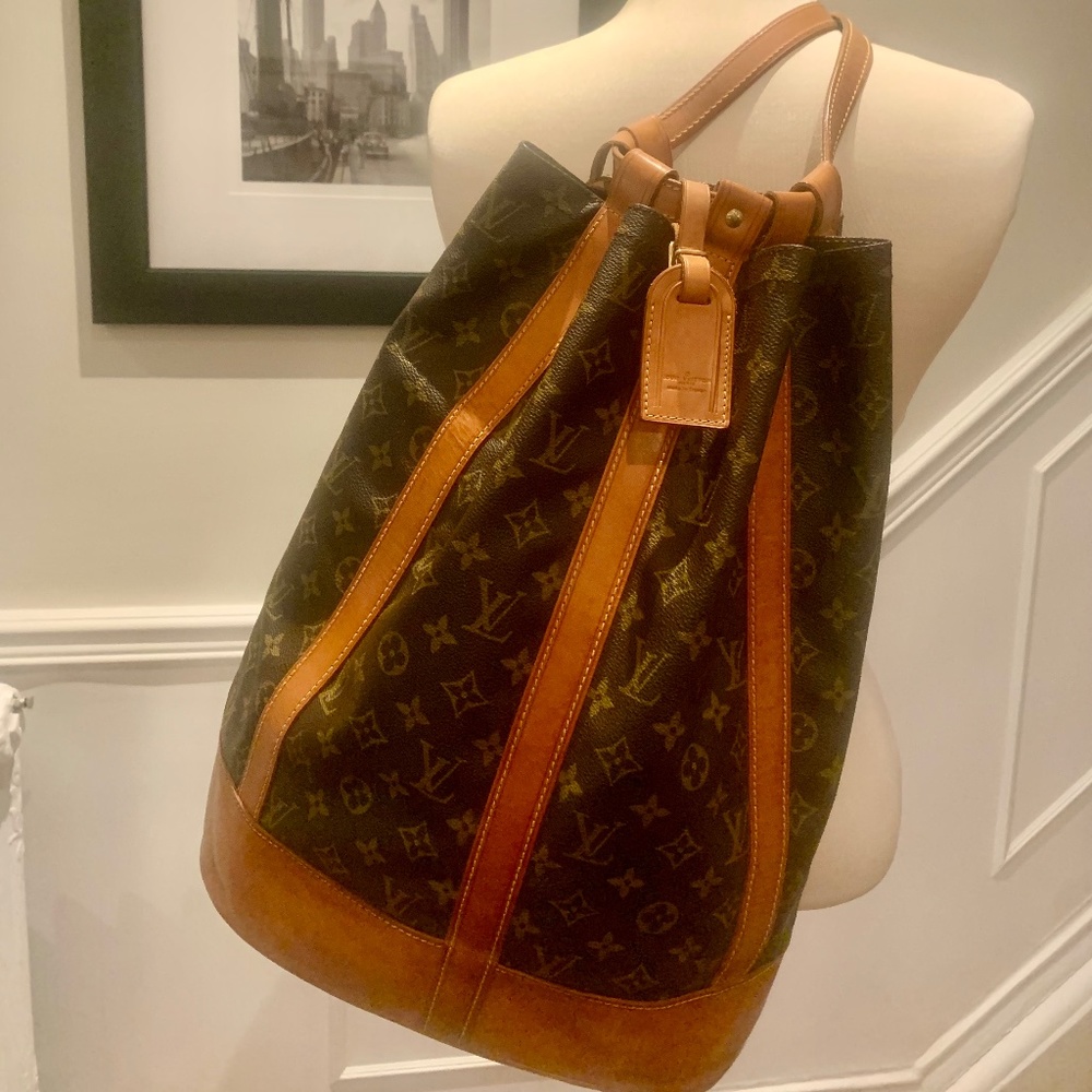 Louis Vuitton Monogram Brown Tan Backpack - Picture 14 of 14